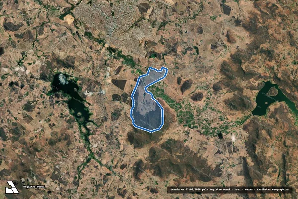 Imagem de satélite de FAZENDA VEREDINHA - Parte 1 em Guanambi - BA