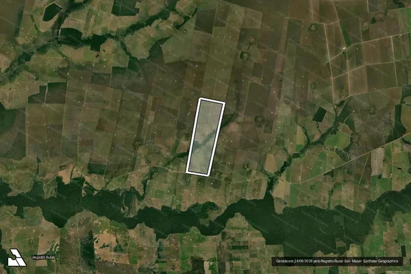 Imagem de satélite de FAZENDA TUCUNARE - MATRICULA 1380 em Vila Bela da Santíssima Trindade - MT