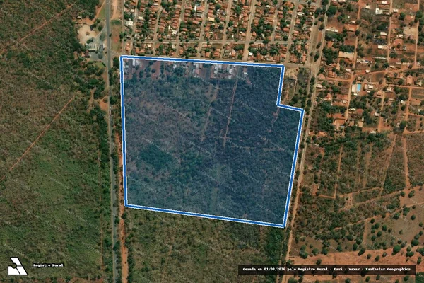 Imagem de satélite de FAZENDA SÃO GONÇALO - GLEBA 02 - FAZENDA SÃO GONÇALO ? Gleba 02 em Lassance - MG
