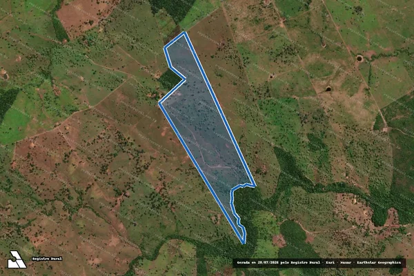 Imagem de satélite de FAZENDA MARIBONDO - FAZENDA PEDREIRA em Formosa da Serra Negra - MA