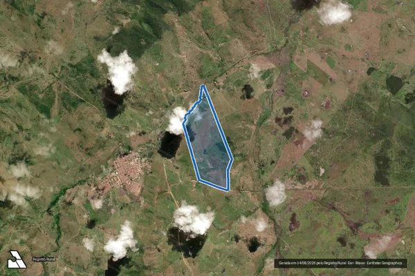 Imagem de satélite de FAZENDA CÓRREGO DE VOLTA - GLEBA 1 em Maiquinique - BA