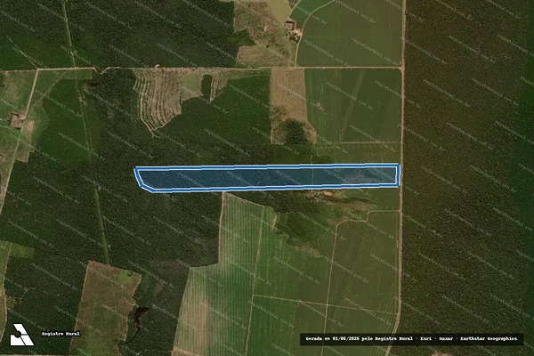 Imagem de satélite de FAZENDA CABECEIRA DO RIO PARDO - 1622 em Comodoro - MT