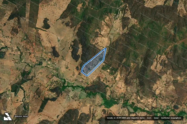 Imagem de satélite de Fazenda Mucambo Firme - Fazenda Mucambo Firme em Montes Claros - MG