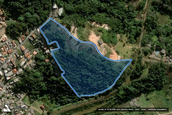Imagem de satélite de Sitio Nossa Senhora Aparecida  - Parte 1 em São Roque - SP