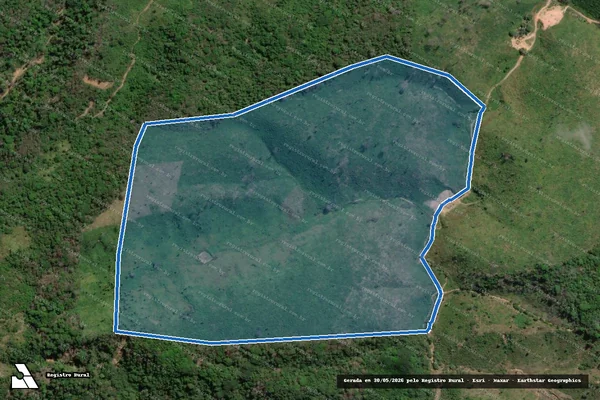 Imagem de satélite de Gleba Auzilândia / Fazenda Lima