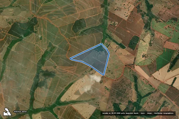Imagem de satélite de FAZENDA SANTA ROSA - FAZENDA SANTA ROSA em Palestina - SP