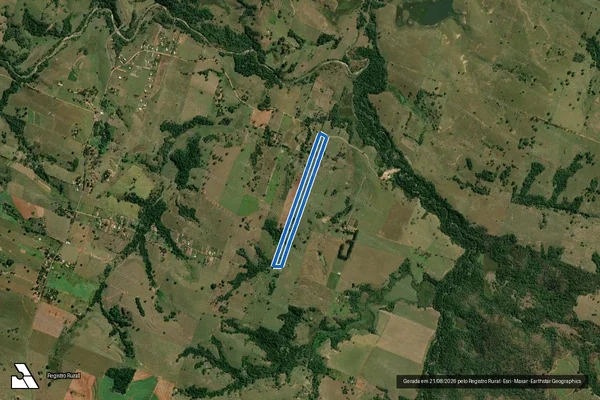 Imagem de satélite de Sitio Mangueira - Gleba A em Presidente Prudente - SP