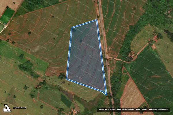 Imagem de satélite de FAZENDA TERRA BOA em Itaguari - GO