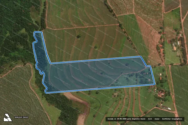 Imagem de satélite de ESTANCIA NOSSA SENHORA DAS GRAÇAS - ESTANCIA NOSSA SENHORA DAS GRAÇAS em Tabapuã - SP