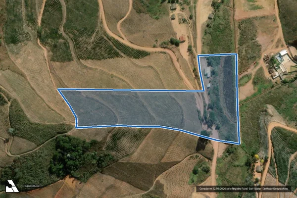 Imagem de satélite de CORREGO SAO JOSÉ / Corrego São José ? Parte 1 - Parte 4 em Lajinha - MG