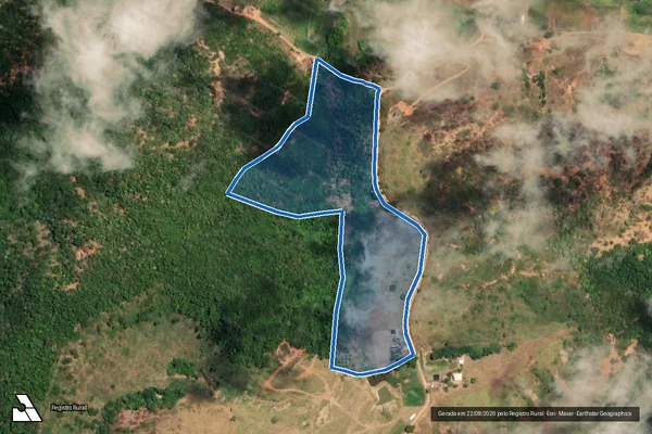Imagem de satélite de KG SÍTIO - Parte 1 em Campanário - MG