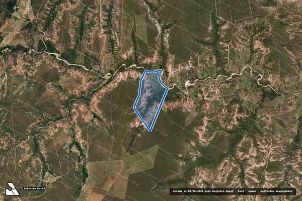 Imagem de satélite de FAZENDA MIMOSO - FAZENDA MIMOSO em Pintópolis - MG