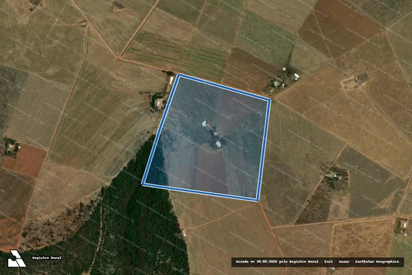 Imagem de satélite de PA VEREDA DA PONTE ? LOTE 27 - Parte 1 em Riachinho - MG