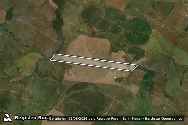 Imagem de satélite de Fazenda Sina Sina - Parcela 4 em Manoel Viana - RS