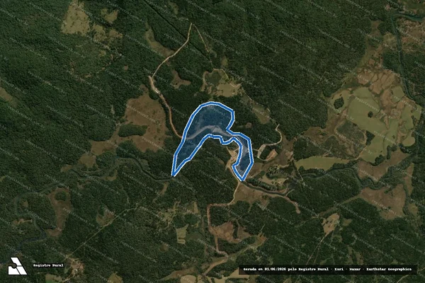 Imagem de satélite de FAZENDA BOM RETIRO - Fazenda Bom Retiro em Guarapuava - PR