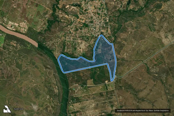 Imagem de satélite de Fazenda Nossa Senhora da Guia - Gleba VI em Cuiabá - MT