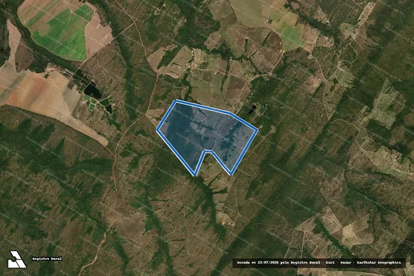 Imagem de satélite de FAZENDA RIO DOS PEIXES - Emanuel 1 em Nossa Senhora do Livramento - MT