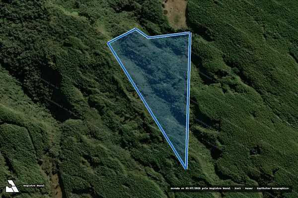 Imagem de satélite de Fazenda São Judas Tadeu - Única em Rancho Queimado - SC