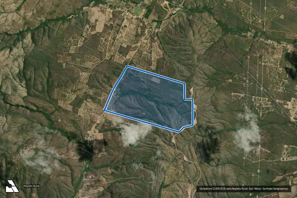 Imagem de satélite de FAZENDA TABULEIRINHO - PARCELA 02 em Igaporã - BA