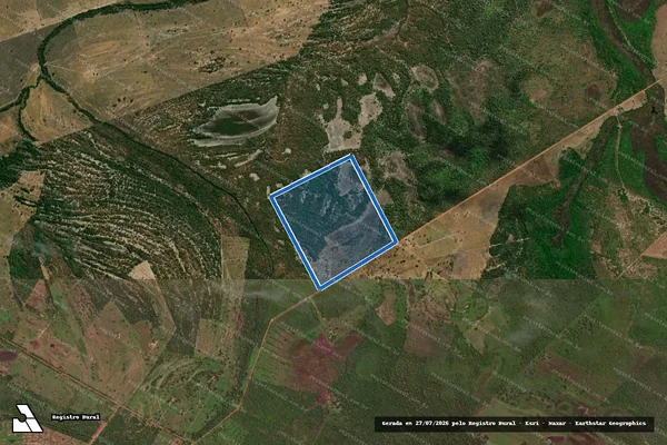 Imagem de satélite de LOTE 53, PA PIRARUCU - LOTE 53 em Formoso do Araguaia - TO