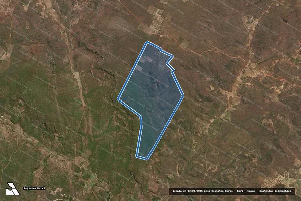 Imagem de satélite de SERRA DA CONCEIÇÃO - Parte 1 em São João da Canabrava - PI