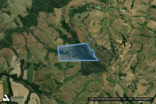 Imagem de satélite de Fazenda Floresta - Parcela 1 em Piracicaba - SP