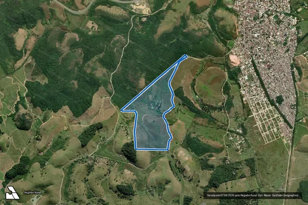 Imagem de satélite de Sitio Primavera - PARTE 1 em Casimiro de Abreu - RJ