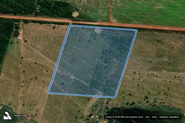 Imagem de satélite de FAZENDA SAINT GERMAIN - Parte 2 em Vila Bela da Santíssima Trindade - MT