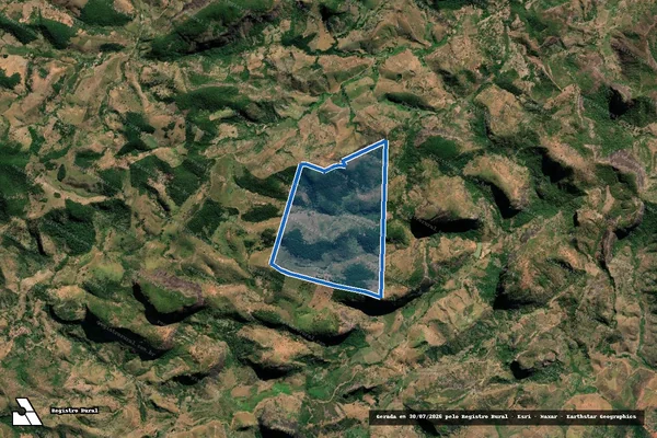 Imagem de satélite de Fazenda Brejão - Parte 1 em Itambacuri - MG