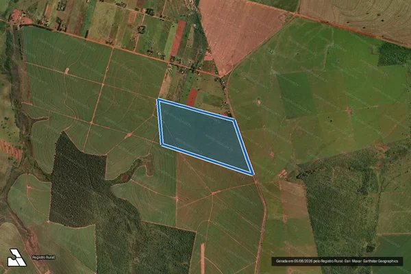 Imagem de satélite de FAZENDA PILAR DA RAÇA ? PARTE 2 - Área Desmembrada III em Iguatemi - MS