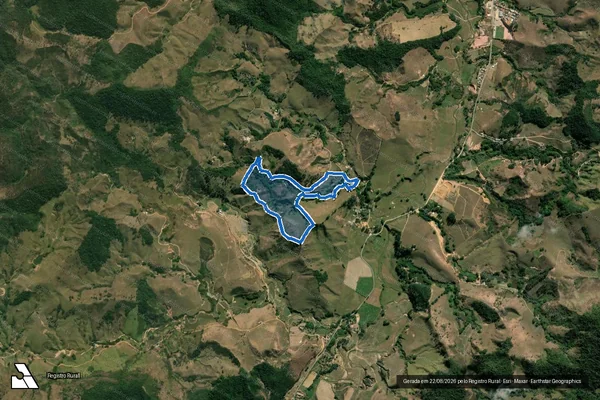 Imagem de satélite de ?Sítio dos Ipês? - Gleba 2 em Silveirânia - MG