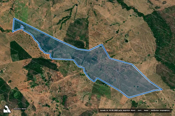 Imagem de satélite de Fazenda Santa Fé - Fazenda Vale das Montanhas em Amarante do Maranhão - MA