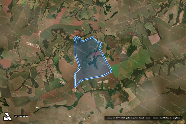 Imagem de satélite de FAZENDA SÃO JOSÉ em Montividiu - GO