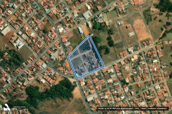 Imagem de satélite de LOTEAMENTO TUANY - Parte 1 em Borda da Mata - MG