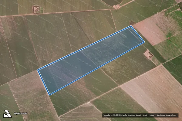 Imagem de satélite de FAZENDA SERRA GRANDE I-LOTE 01 - FAZENDA SERRA GRANDE I-LOTE 01 em Baixa Grande do Ribeiro - PI