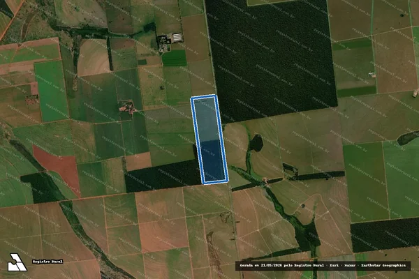 Imagem de satélite de FAZENDA UNIÃO I - Parte 1 em Itaquiraí - MS