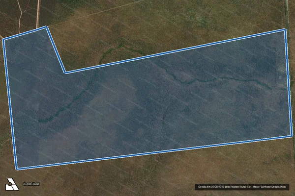 Imagem de satélite de Fazenda Vereda do Meio - Fazenda Vereda do Meio em Riachão das Neves - BA