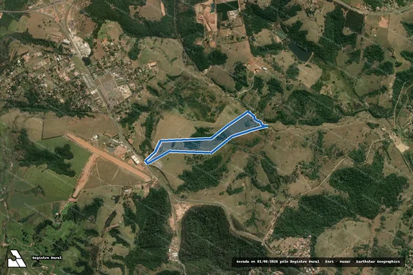 Imagem de satélite de Sitio Cruzeiro Do Sul - Parcela 1 em São Pedro - SP