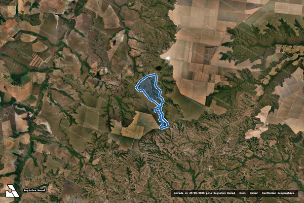 Imagem de satélite de FAZENDA NOSSA SENHORA  APARECIDA - Parte 1 em Balsas - MA