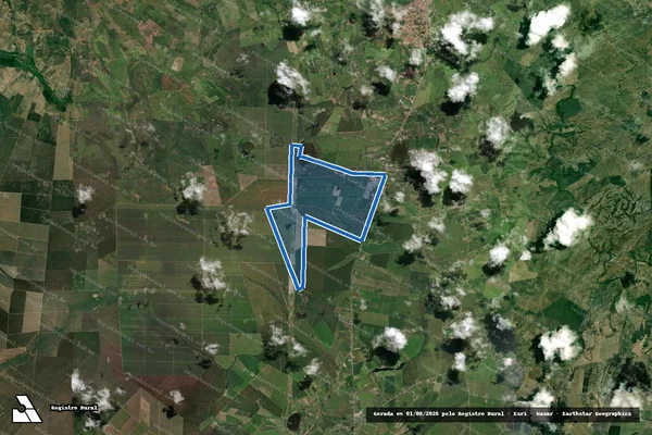 Imagem de satélite de Fazenda Salgada/Laranjeiras - Fazenda Salgada/Laranjeiras em Inhambupe - BA