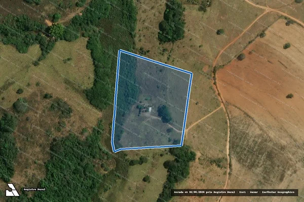 Imagem de satélite de Capoeirão, Cachoeirinha ou Mato Grosso - PARTE 02 em Desterro de Entre Rios - MG