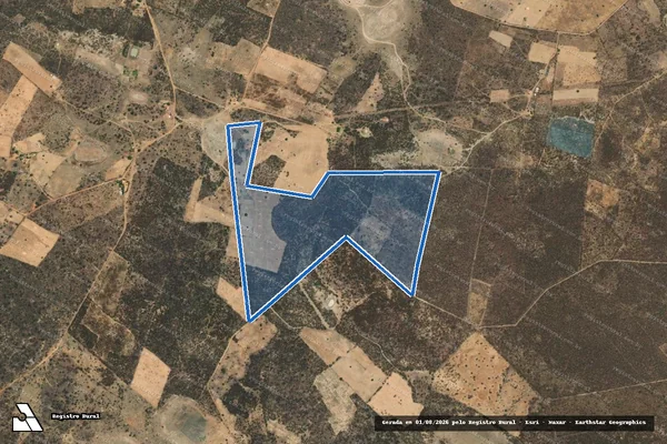 Imagem de satélite de LAGOA CHEIA DATA JUAZEIRO DO SECUNDO - Parte 1 em Jacobina do Piauí - PI