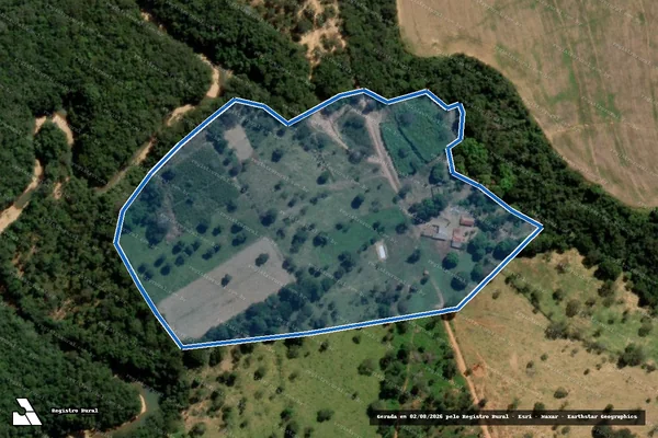 Imagem de satélite de Fazenda Leitão de Cima - Parte 1 em Paracatu - MG
