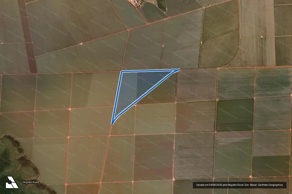 Imagem de satélite de FAZENDA ÁGUA QUENTE - Parcela 1 em Sapezal - MT