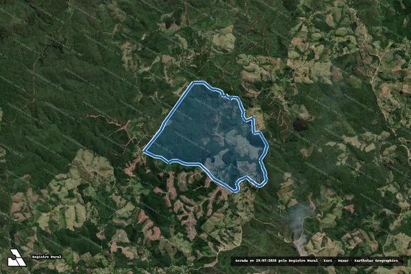 Imagem de satélite de FAZENDA MARINE 1 em Cerro Azul - PR