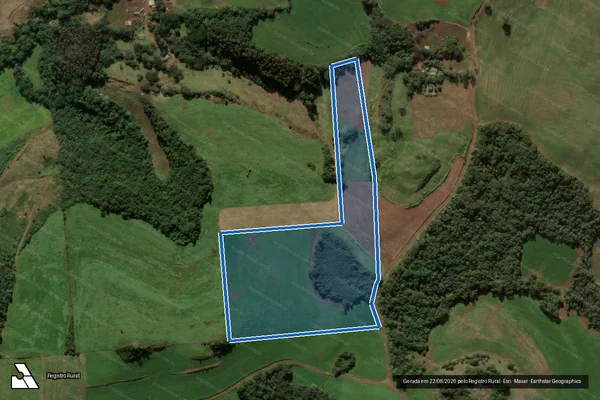 Imagem de satélite de SITIO RAVARENA - SITIO RAVARENA em Coronel Martins - SC