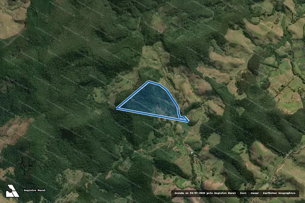 Imagem de satélite de Fazenda Veloso - Faz. Veloso ? mat 877 em Santana do Deserto - MG