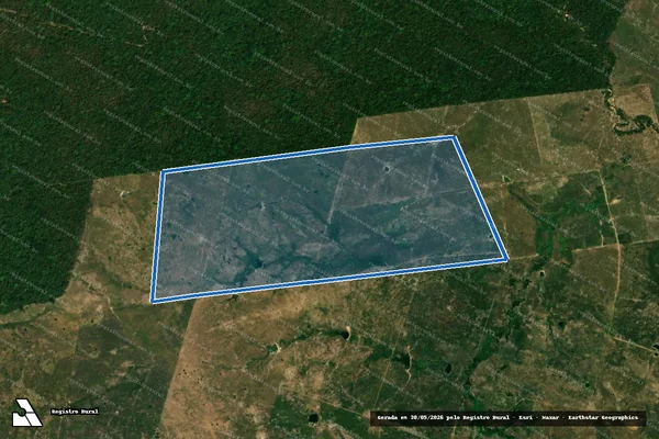 Imagem de satélite de FAZENDA SANTA CATARINA ? MATRICULA 3172 - Parte 5 em Bannach - PA