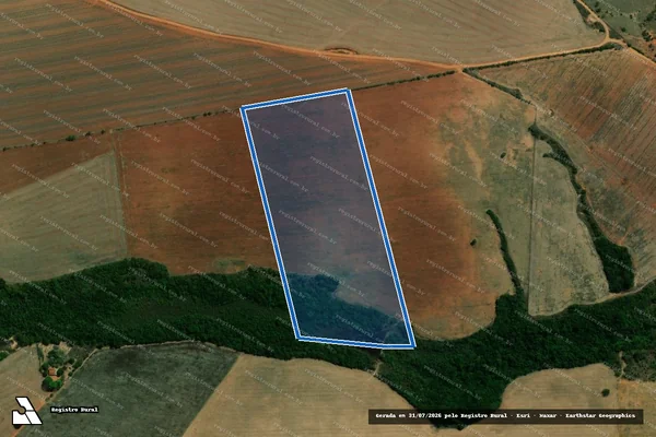 Imagem de satélite de FAZENDA OURO - Parte 2 em Coromandel - MG