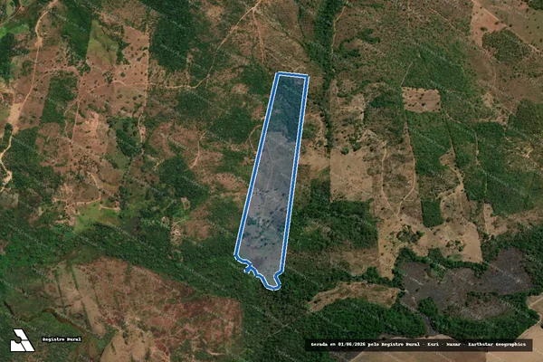 Imagem de satélite de LOTE 47, P.A. CÓRREGO FUNDO / LOTE 47, P.A. CÓRREGO FUNDO